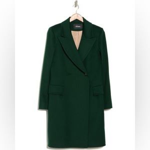 Elegant Green Pea Coat